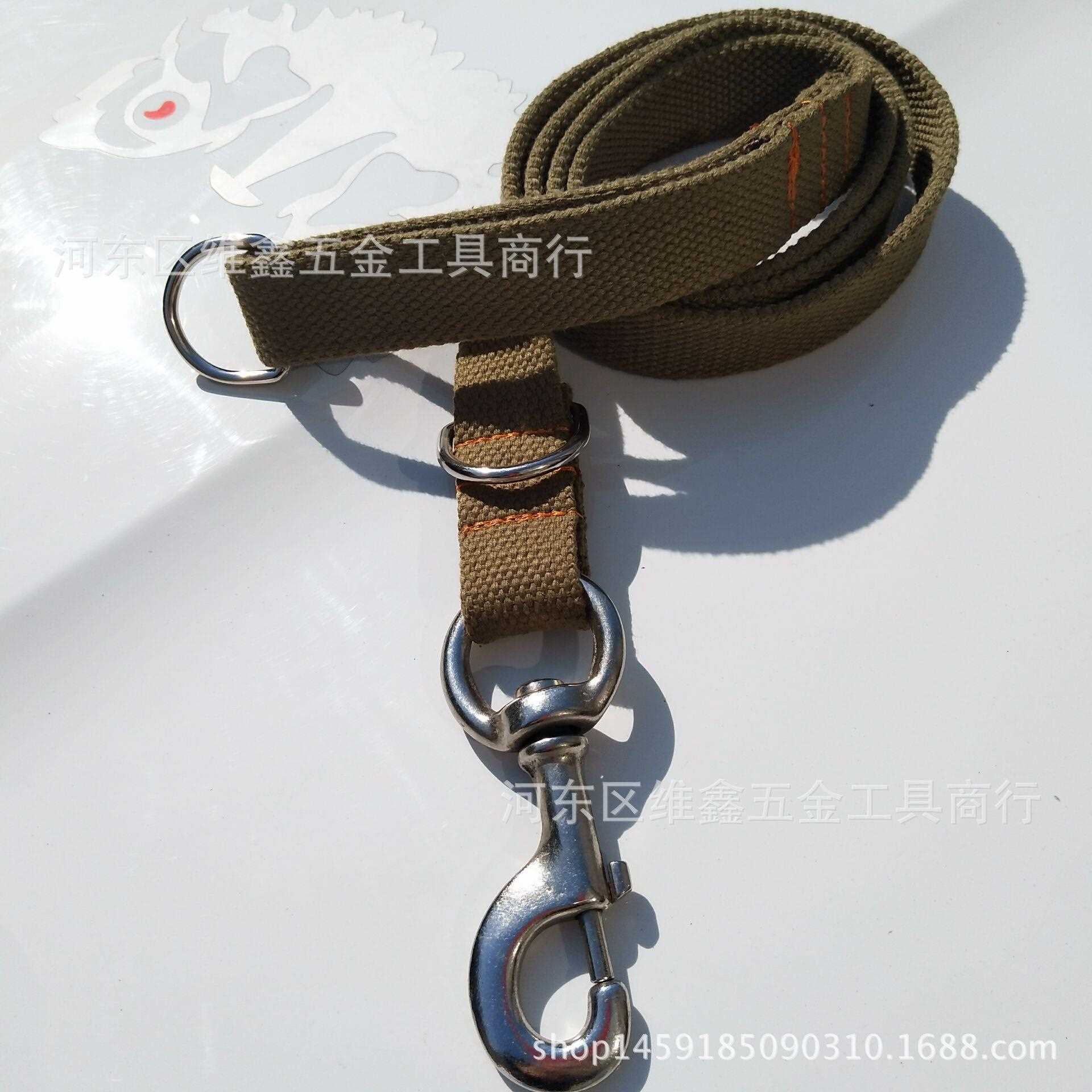 新款直销宠物用品大型犬狗链子遛狗绳纯棉绳 棉绳犬牵引牵引绳狗