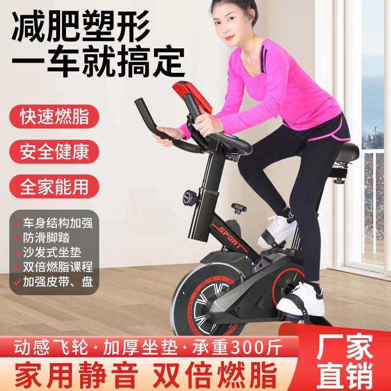 2025直立式磁控静音健身车商用健身房家用运动自行车器材智能骑行