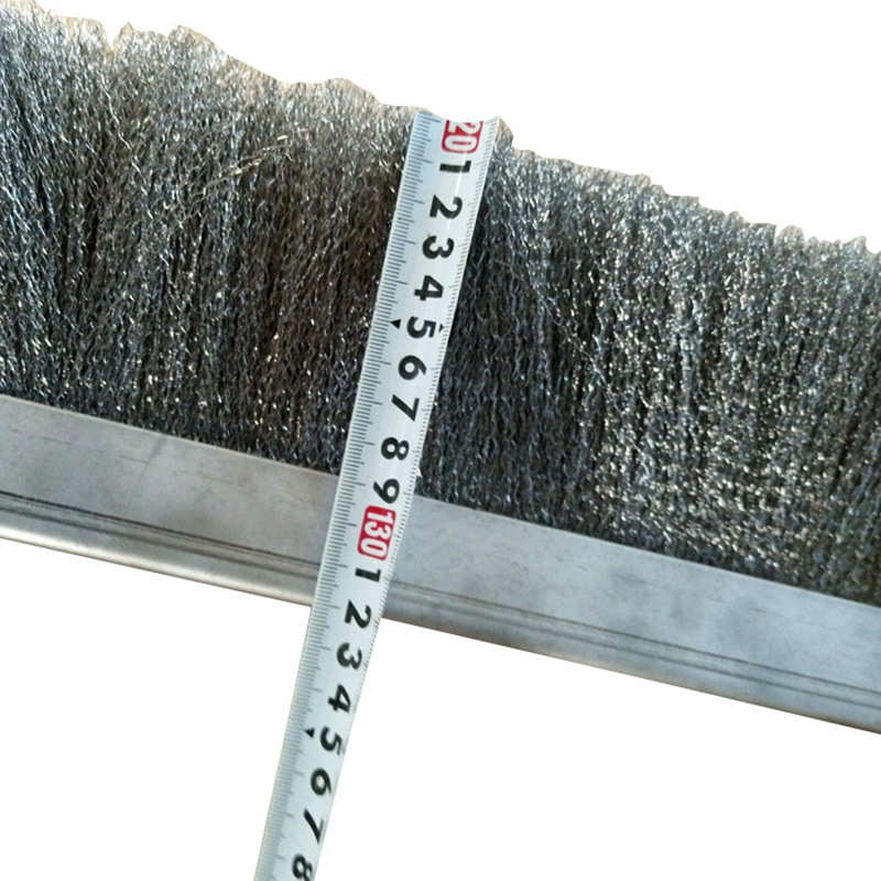 厂家直供环冷机条刷密封刷 工业不锈钢丝条刷除尘清洁刷 砖机条刷