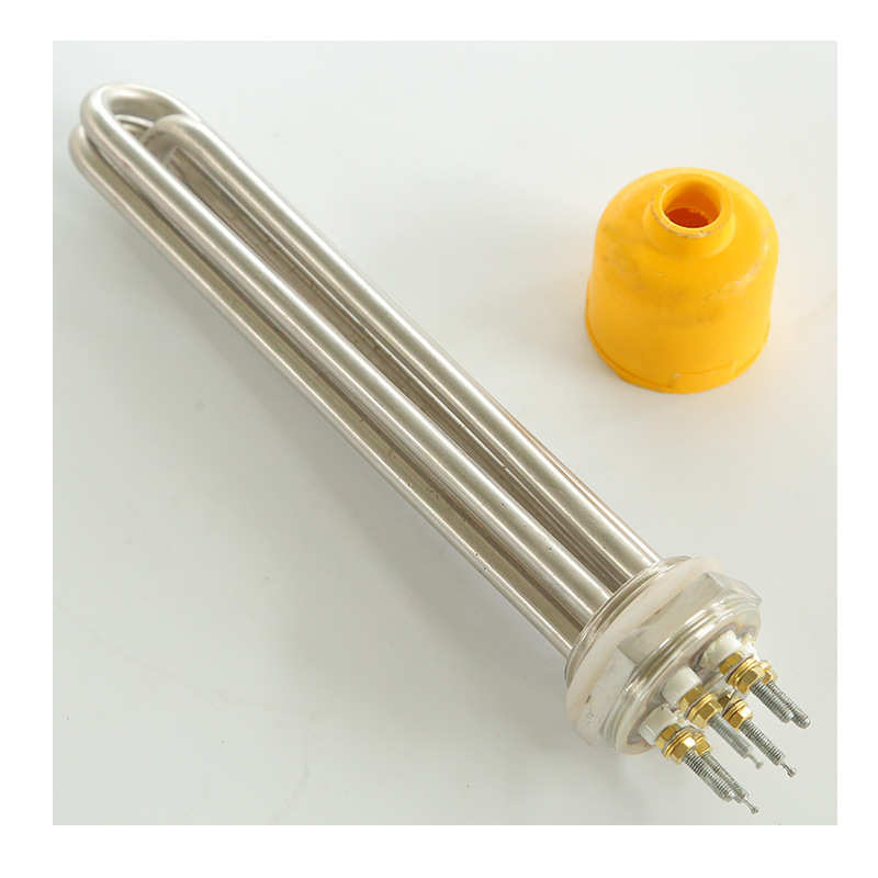 导热油工程不锈钢蒸烫机高温法兰加热管水箱锅炉工业电加热棒
