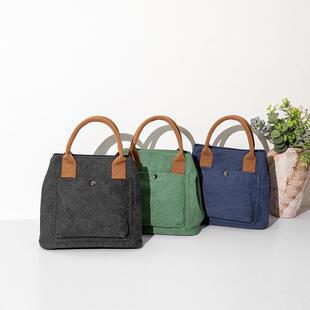 新款包包女2025年爆款网红款帆布包手拎女日韩托特女式时尚手提纯