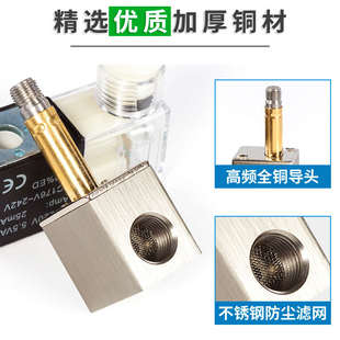 08电磁阀AC220V控制阀DC24V 气动二位二通2V025 DC12V常闭型气阀
