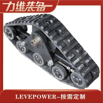 履带总成厂家专业供应LJL-140专业履带总成轻型橡胶工程履带