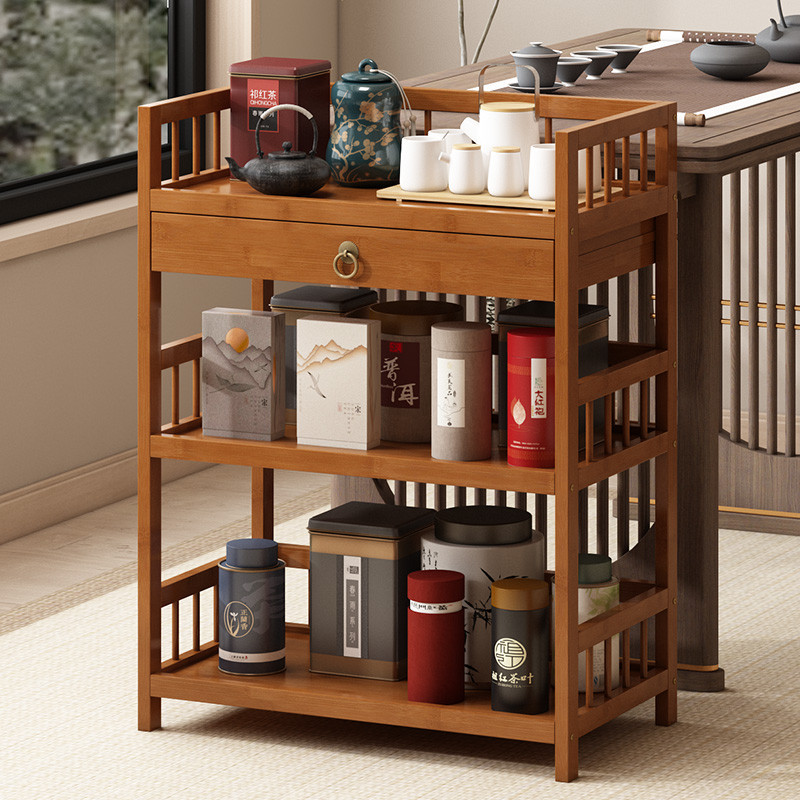 家用小柜子客厅沙发边几角几侧边柜小茶几茶室茶叶收纳储物置物架