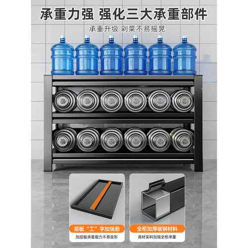 ?厨房置物架落地多菜功能收台纳架子切桌工作多层Fh(x}x}&储物架