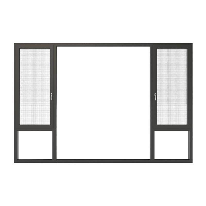 封窗系统窗断桥铝门窗定做纱窗一体封阳台落地窗铝合金窗户定制