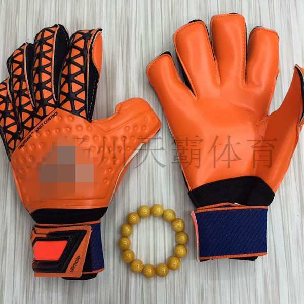 新款足球守门员 龙门门将护指手套乳胶手套