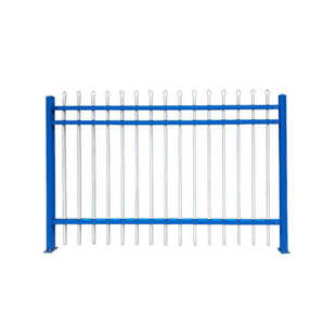 锌钢围墙护栏厂家户外工地安全防护围栏学校园林防护栏铁艺围栏挡