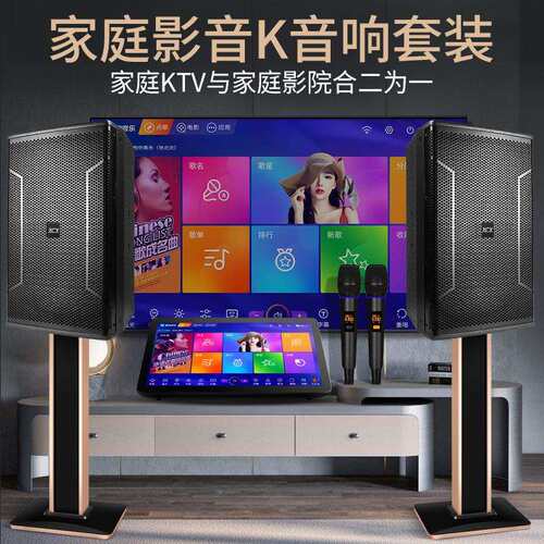 欢唱迪ktv音箱套装点歌机音响功放一体机K歌家庭KTV高音质多功能