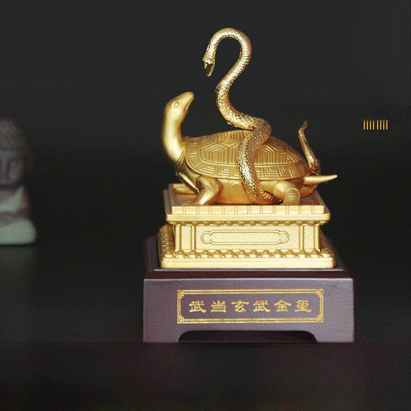 玄武印武当金龟蛇金印玉印铜印神兽礼品集装饰摆件桌面客厅
