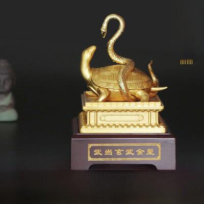 玄武印武当金龟蛇金印玉印铜印神兽礼品集装饰摆件桌面客厅