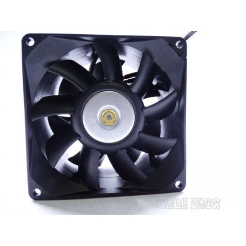 台达9050 GFB0912EHG双电机双叶汽车增压散热器暴力风扇12V 2.10A