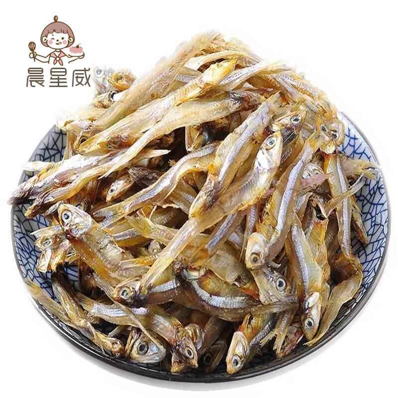 新鲜海燕银鱼干小鱼干海鲜干货渔家自晒风干鱼丁香鱼白帆鱼500g