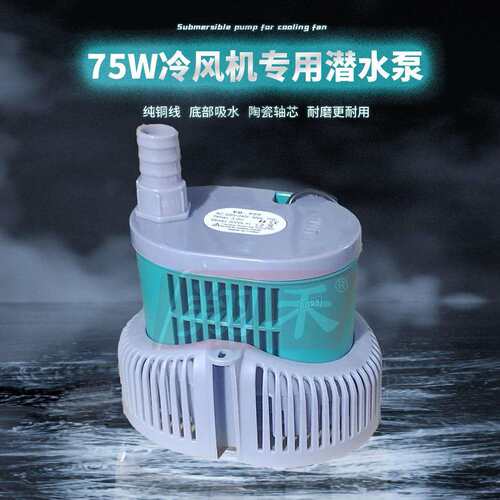 冷风机抽水泵潜水泵EB-666/45W专用水泵220v小型EB-777/75w增压泵