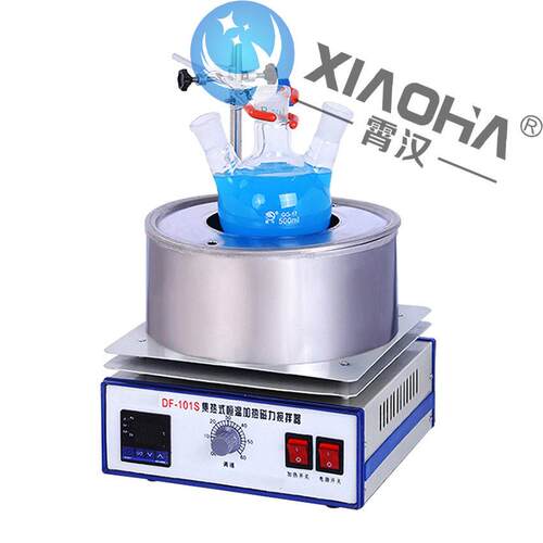 厂家直供DF-101S集热式数显磁力搅拌器恒温加热搅拌器试验仪器