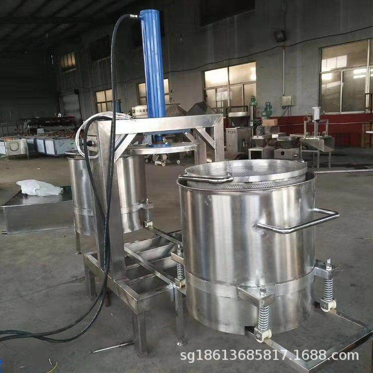 多功能果蔬压榨分离机螺杆推进盐渍菜萝卜干脱水机酒糟药渣压榨机