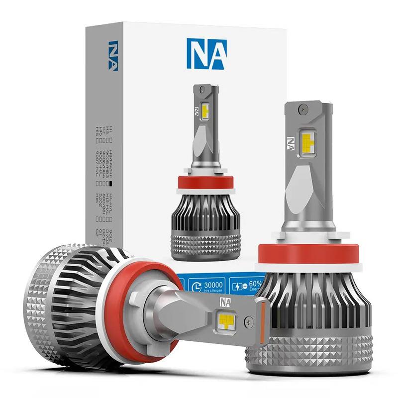 NA 35W 6000K 12V LED车灯 H8 H9 H11 3500LM 汽车灯