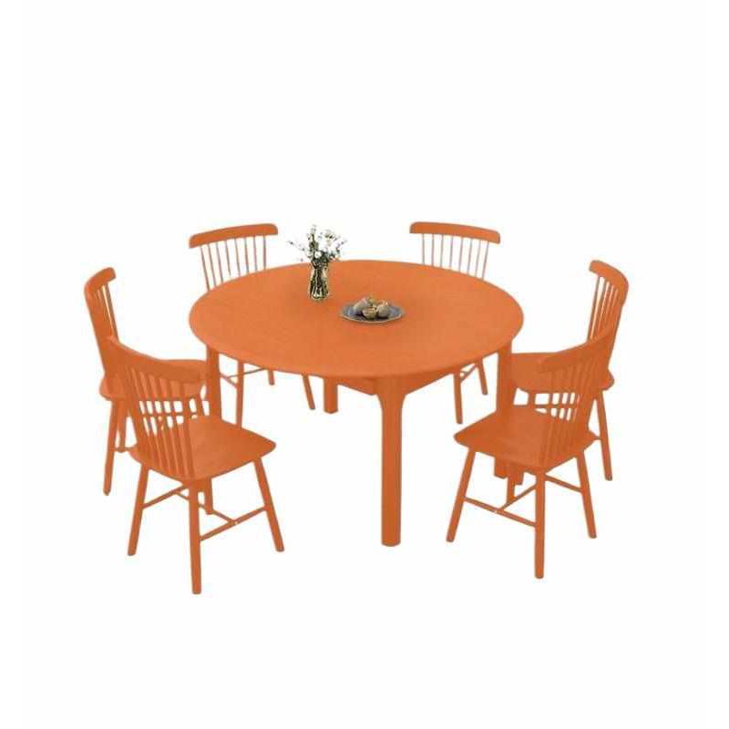 家用小户型现代简约折叠餐桌多功能实木跳台北欧实木餐桌方圆两用