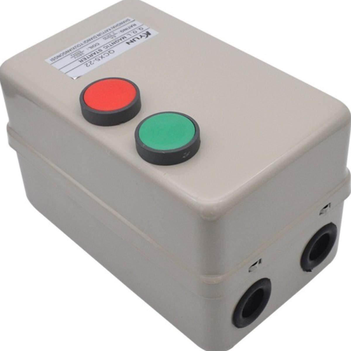 Qcx5智能磁启动器电磁启动器电机保护器缺相过载380V三相
