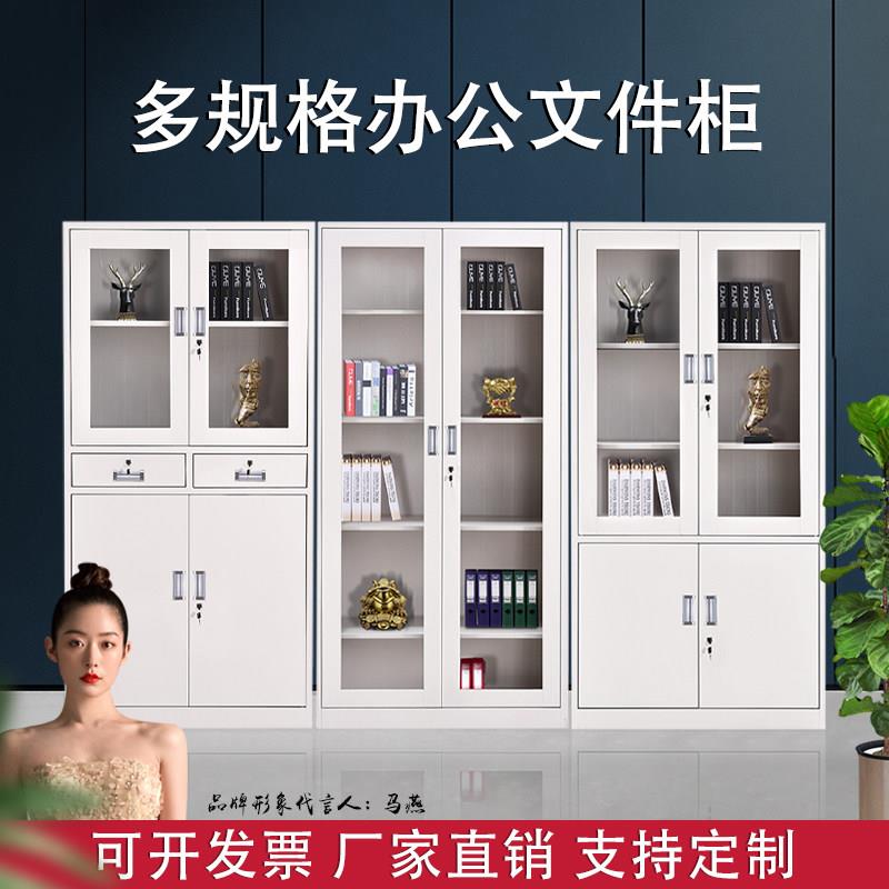 杭州办公室文件柜铁皮柜钢制档案柜资料柜财务凭证柜带锁收纳柜