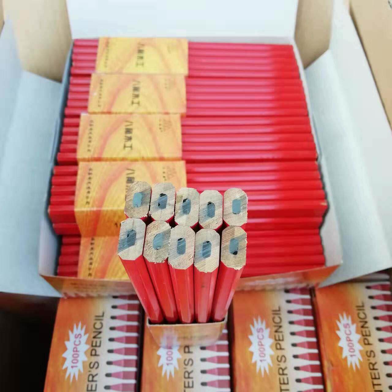 -八角木工铅笔-黑色-每件1000只