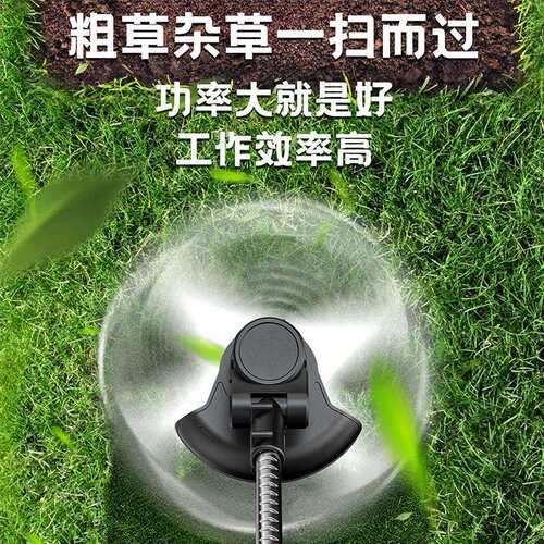 草跨境多功能锂电草割草机充电OCB式用除家机开荒园林除草神器打