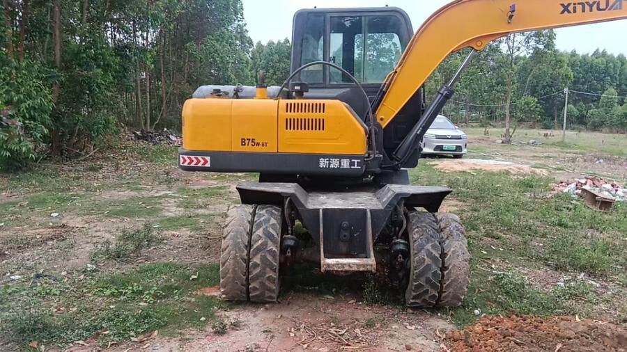 4月18日漳州新源75轮式挖掘机网络拍卖公告