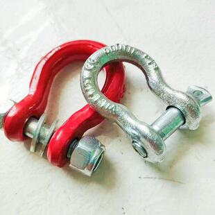 起重链条卸扣卡环弓形卸扣1吨2吨3吨5吨马蹄卸扣