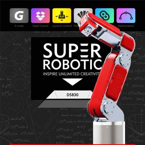 供应协作机械手臂六轴机械臂实验室机器人开源机械臂