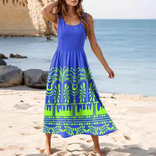 Women Body Print Knit Digital Evening Date Spring Summer