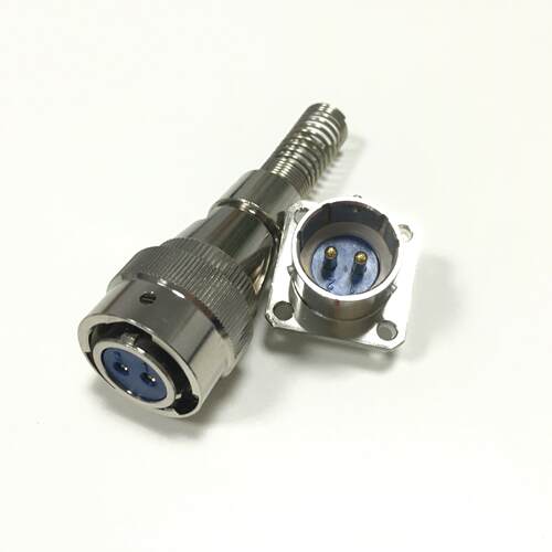 矩形电连接器FQN18圆形卡扣式FQN18-2TK塑胶电连接器电子插头