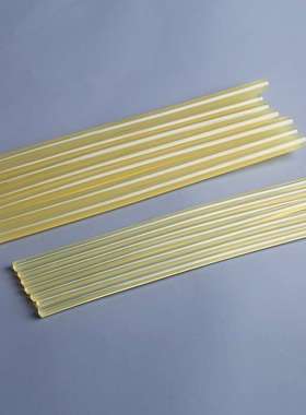 四季适用顺之缘难粘材料用270*11规格高粘性透明深黄色粗热熔胶棒