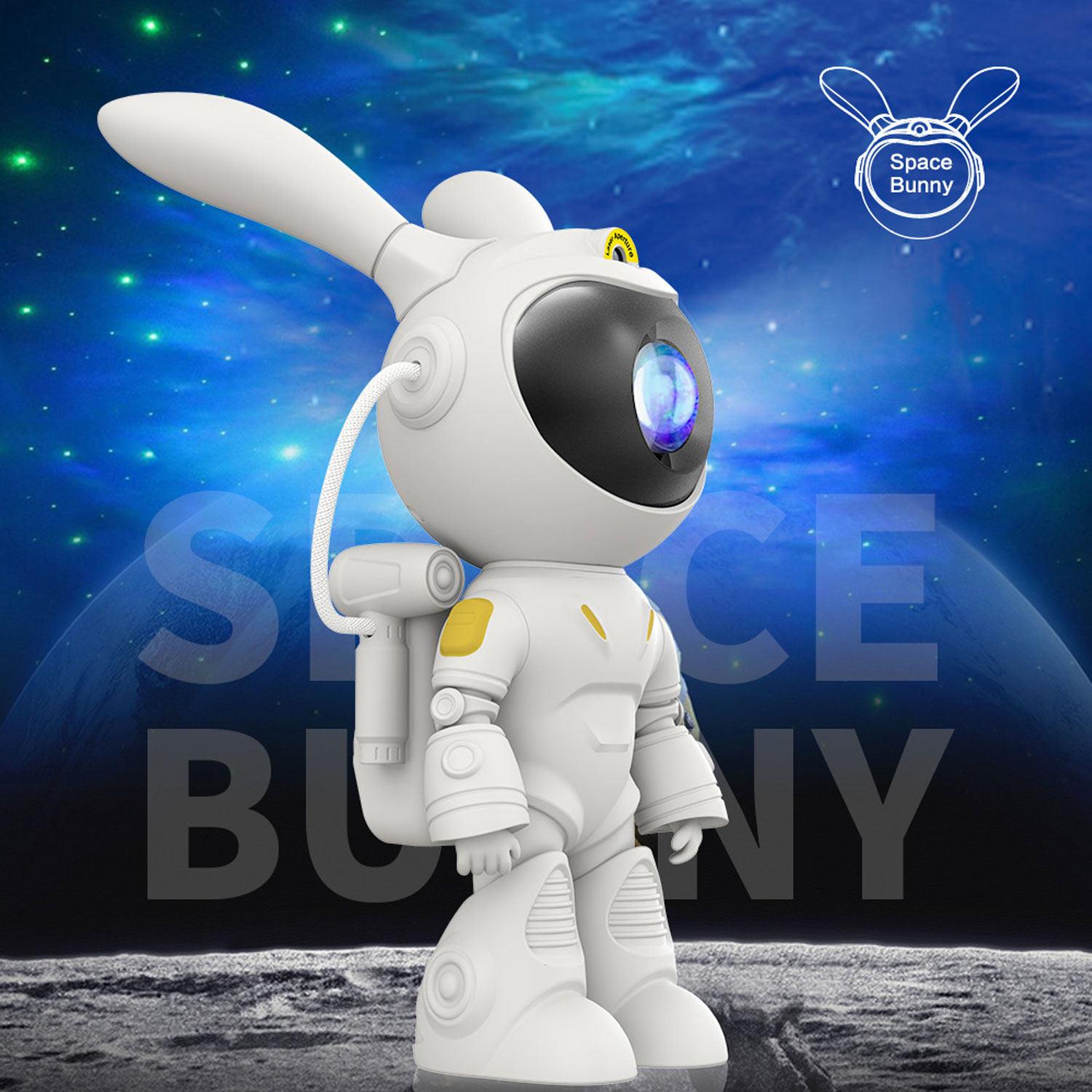 太空兔星空投影灯蓝牙音响梦幻感卧室满天星夜空动态气氛灯送礼物