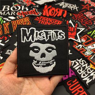 50pcs a lot Mixed Iron on Patches for Clothing Jacket Jeans