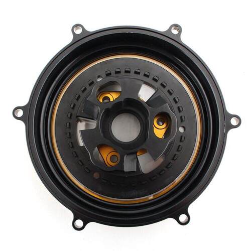 适用杜卡迪 959/1199/1299 V2 V4 V4S改装透明离合器罩离合器边盖