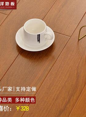 龙凤檀实木地板原木纯实木家用卧室环保二翅豆南浔木地板超超划算