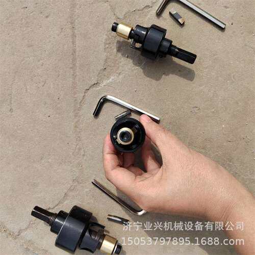 25mm快速平口机 手持式不锈钢换热器平口机 管子快速削平器