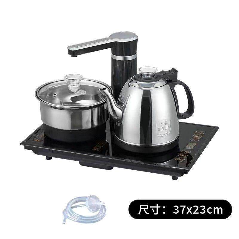 37×23快煮壶嵌入式家用全自动上水电热烧水壶大理石茶台茶具茶盘