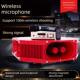 车顶宣传喇叭户外大功率12V24V四方位音响广播无线喊话车载扩音器