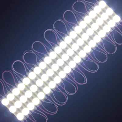 防水LED灯箱模组 12V户外广告灯条 3528LED灯珠模组