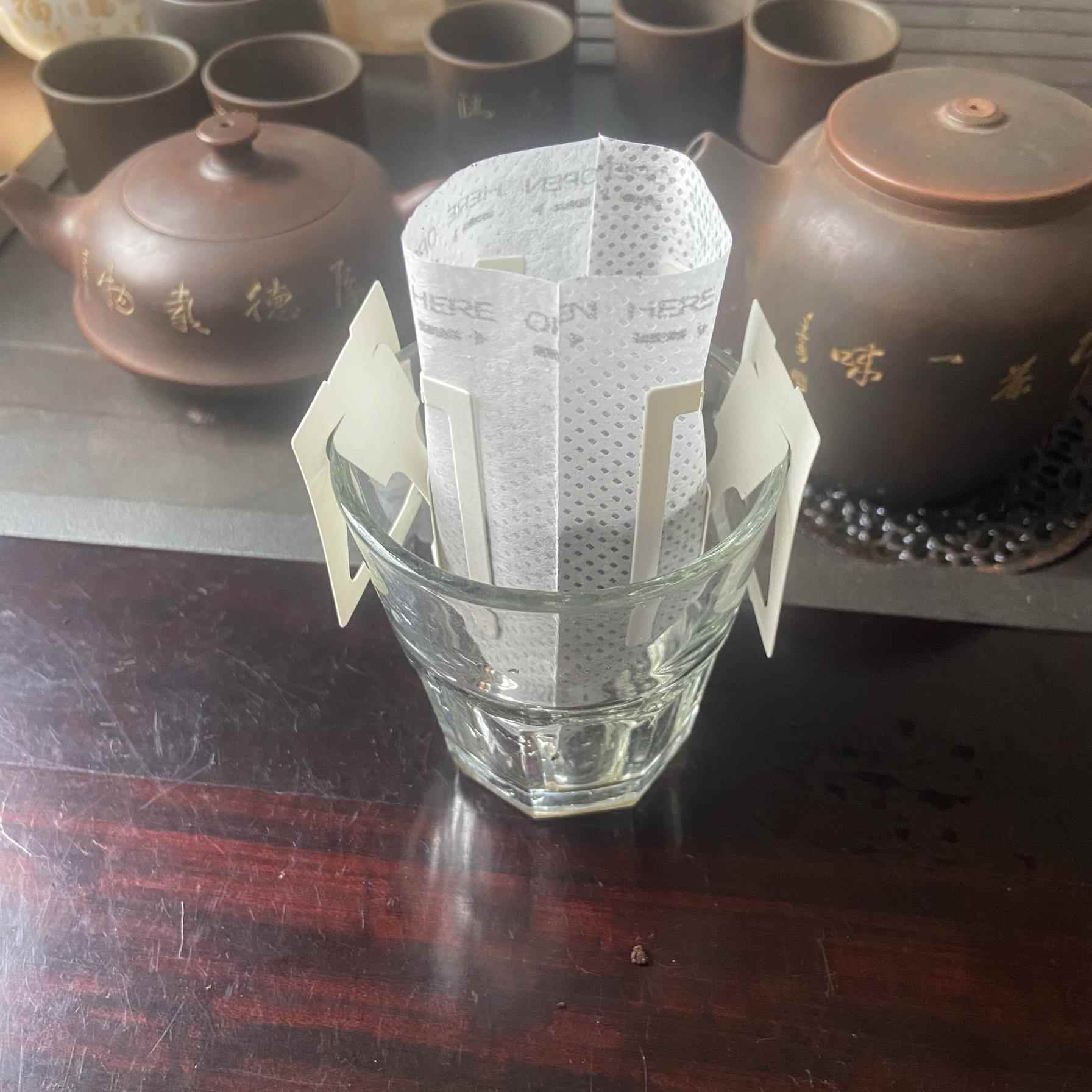 越南滴漏咖啡壶 过滤纸60ｍｍ 过滤器滤芯东南亚特色粗咖啡厅配用