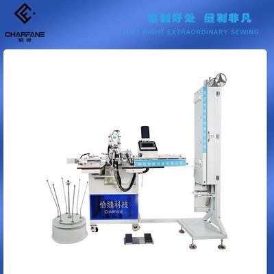 松紧带厂裤脚接橡筋机F-520-C15全自动接橡筋机厂家