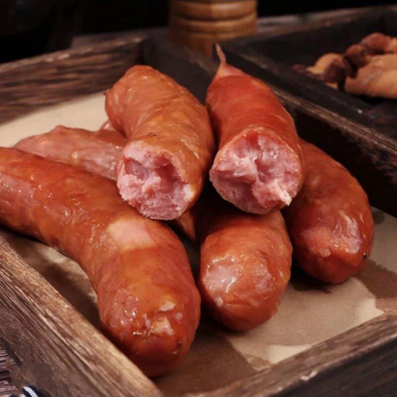 一六农大哈尔滨红肠老式儿童肠东北特产猪肉烟熏美味蒜香熟食香肠
