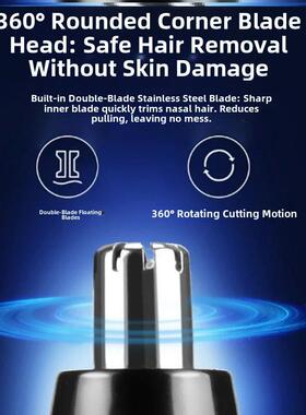 High qualityelectric nose hair trimmer nose hair cleaner