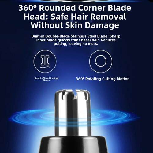 High qualityelectric nose hair trimmer nose hair cleaner