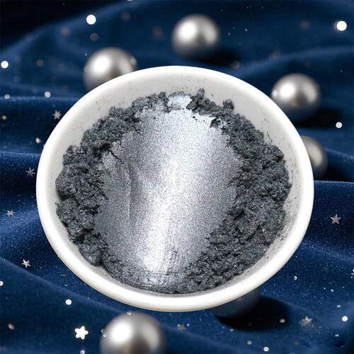 金属质感不褪色太空银珠光粉塑料涂料100目-800目油漆银色珠光粉