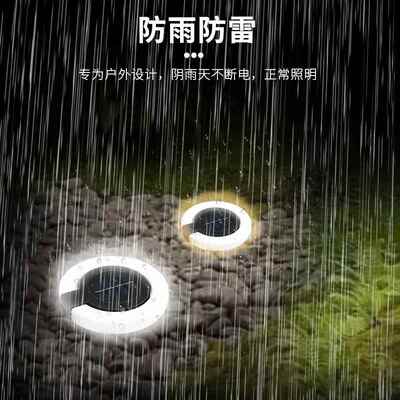 跨境阳旋转地埋灯ALX户太外防水D发光装饰庭院草坪E灯壁L灯洗墙灯