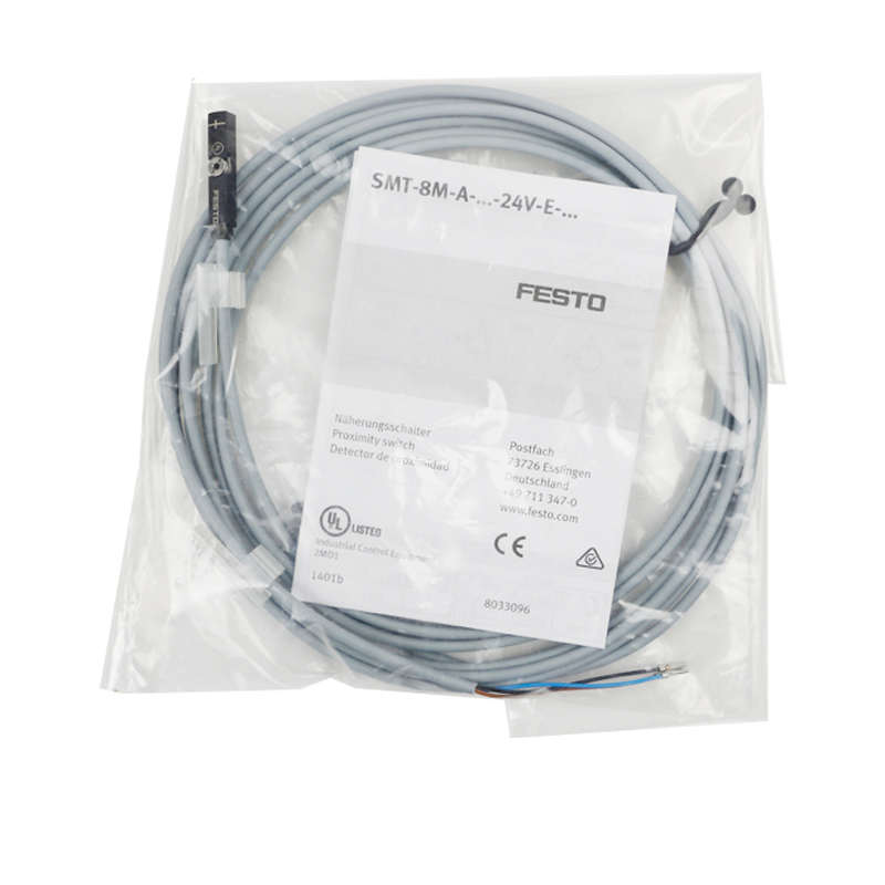 FESTO 费斯托接近开关SMT-8M-A-PS-24V-E-0,3-M8D 574334 574335