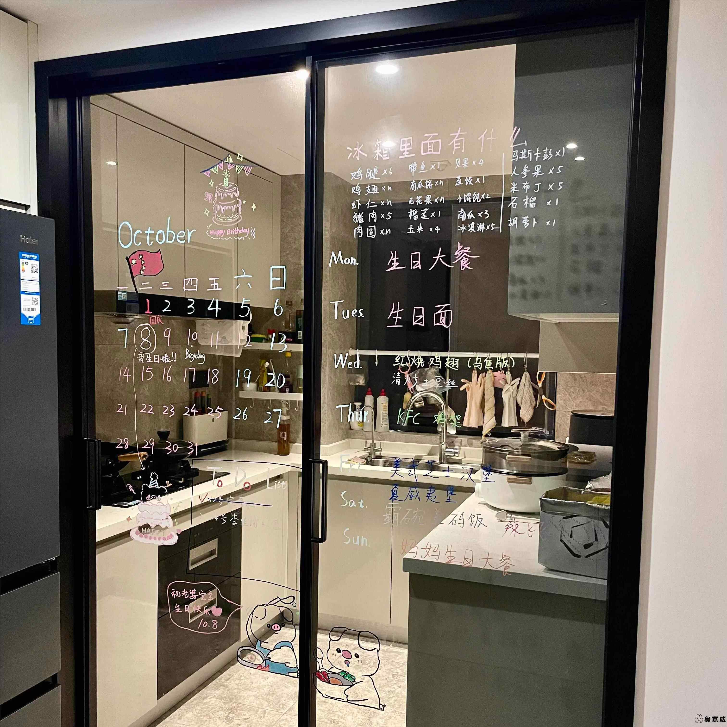 创意玻璃门窗手工diy手绘装饰趣味液体粉笔可擦咖啡店荧光板笔,家居饰品,涂鸦墙贴,淘宝优惠券,粉丝福利购,淘宝优惠卷