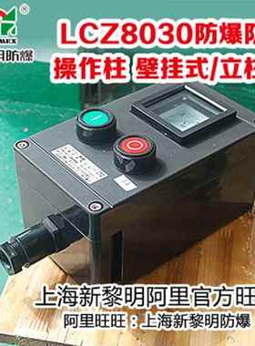 BZC8050-A2L LCZ8030-A2L防爆防腐操作柱 立柱式 新黎明